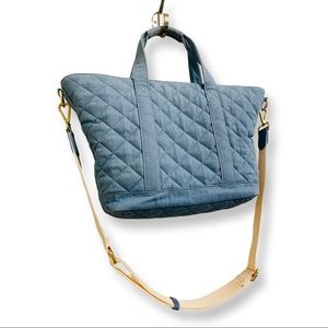 Stoney Clover Lane Quilted Denim Tote Bag